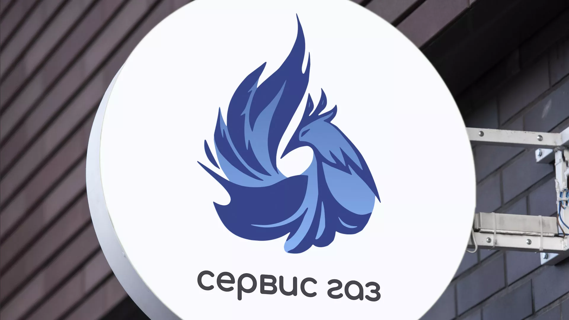 Создание логотипа «Сервис газ» в Дубовке